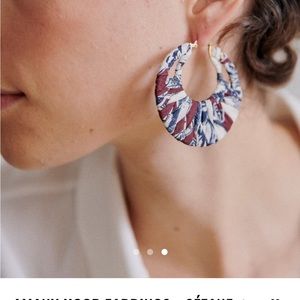 AMANY HOOP EARRINGS - SÉZANE